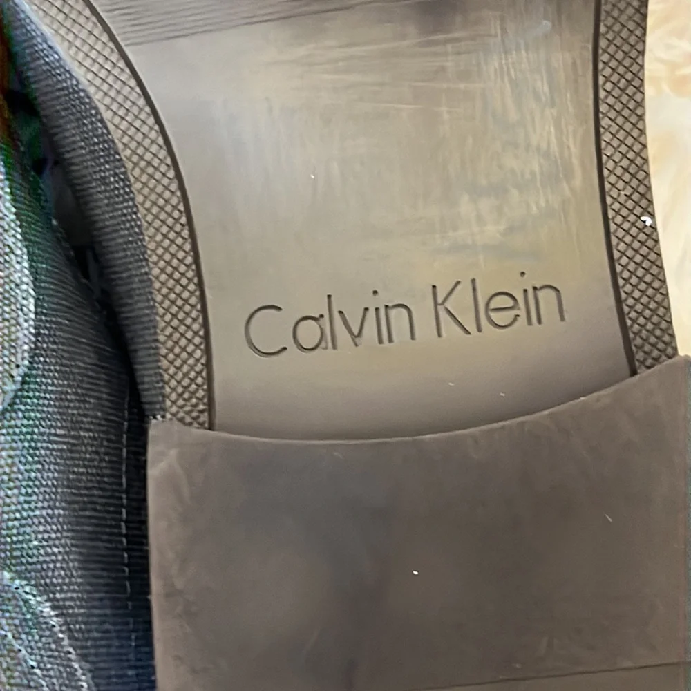 Men's Calvin Klein Grey Dress Shoes- SIZE 11.5 - Picture 6 of 6